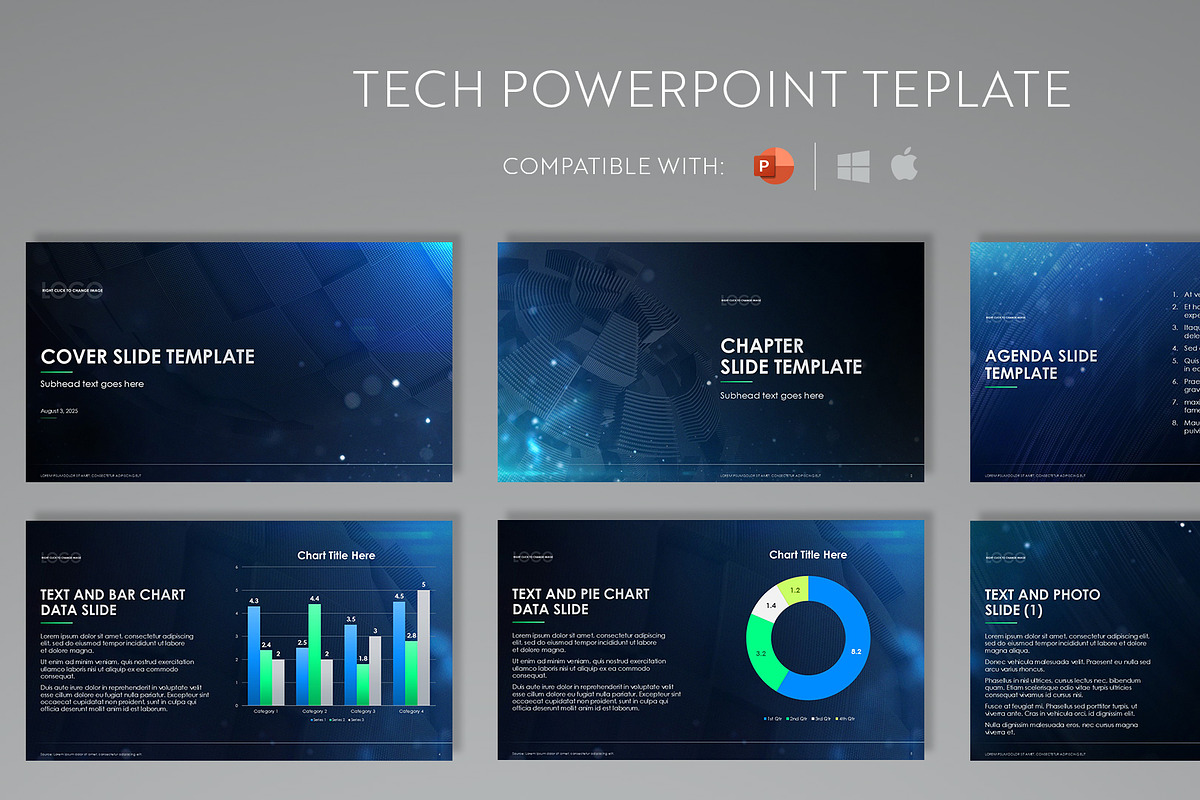Tech PowerPoint Template (Animated)