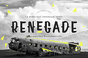 Renegade, a Font by Font Bundles (Thumbnail 1 of 4)