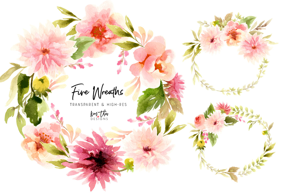 Sweet Dahlias and Roses, an Illustration by Kim Thoa Designs (Photo 4 of 9)