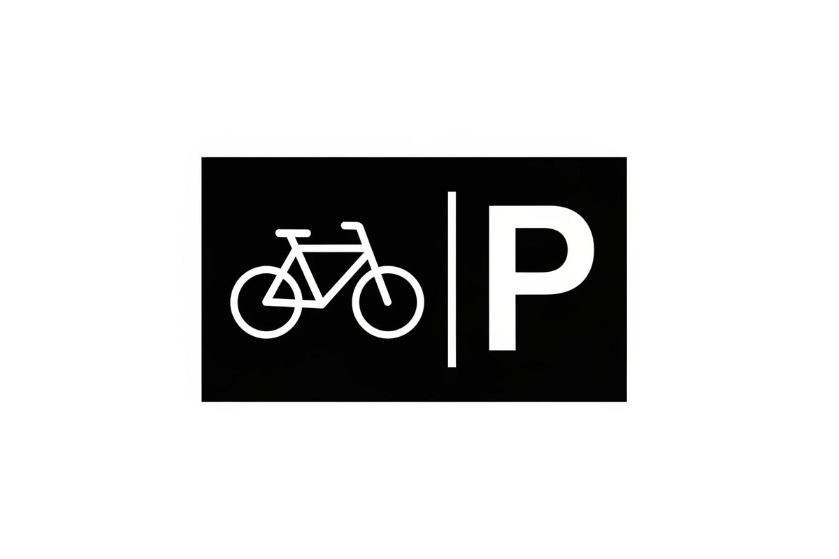 Bicycle Parking Symbol Icon Set, an Icon by musafir_fashion (Photo 3 of 12)