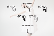 Ballerina | Script Font, a Handwritten Font by Scratchones (Thumbnail 8 of 9)