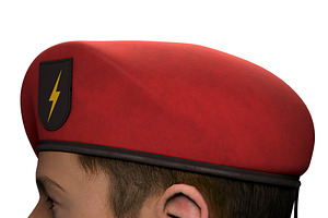 Military Red Beret Of Special Forces