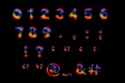 Bubbles Rainbow Color font, a Handwritten Font by Fox7 By Rattana (Thumbnail 4 of 8)