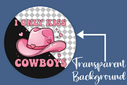 Valentine's Day Png I Only Kiss Cow, an Illustration by Canvas Craft (Thumbnail 3 of 7)
