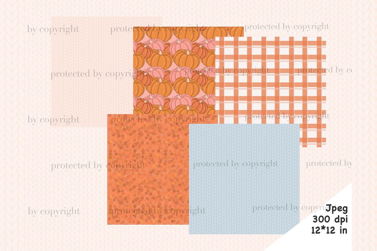 Sweater Weather Patterns, a Pattern Graphic by GlamArtZhanna (Photo 3 of 4)