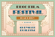 Nerts Deco Artdeco Display Typeface, a Font by graphicook (Thumbnail 5 of 10)