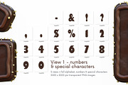 Chocolate Cake - 3D Lettering, a Graphic by MIIM (Thumbnail 7 of 8)
