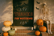 Drippy October Font, a Font by Olya Teplota (Thumbnail 8 of 8)