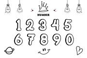 Baby Doodle – Cute & Playful Font, a Font by KiddoGlyphs Studio (Thumbnail 4 of 5)