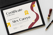 Certificate Template, a Stationery Template by HiveArts (Thumbnail 2 of 2)