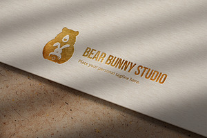 Bear Bunny Photography Studio Logo