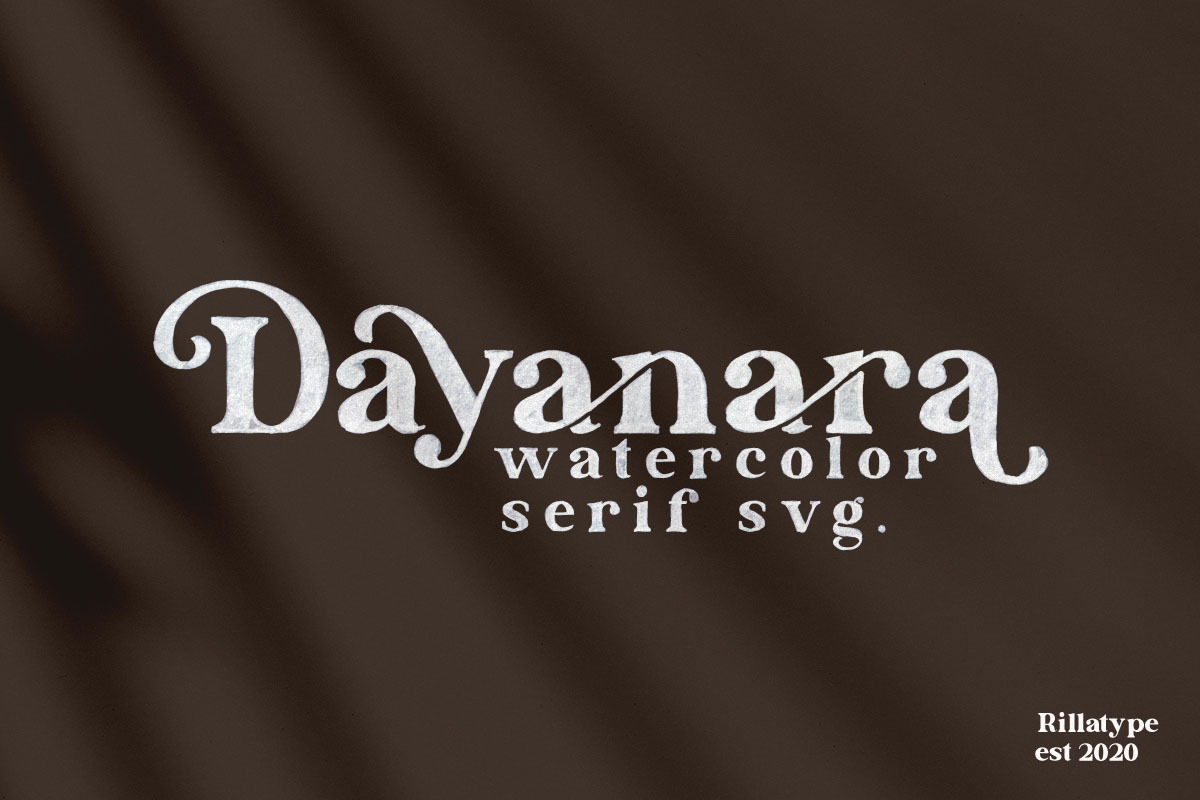 Dayanara - Watercolor SVG