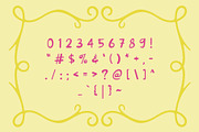 PGR Nougat - Quirky Handwritten Font, a Handwritten Font by Pikgura (Thumbnail 2 of 6)