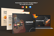 Gym Google Slides Presentation, a Presentation Template by Flat Icons (Thumbnail 3 of 7)