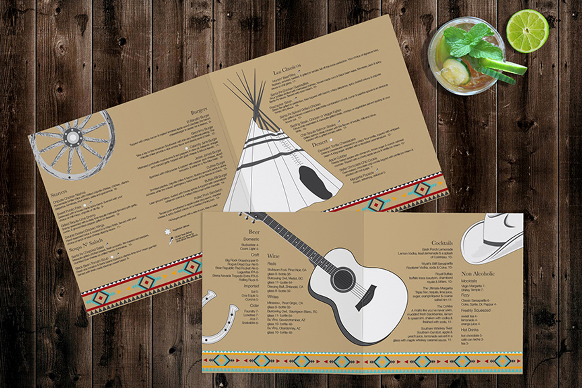 South Western Vector Icon Set, a Texture Illustration by GraphicsByKassy (Photo 3 of 5)