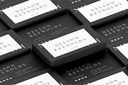 Minimalist Business Card Template, a Business Card Template by INRASSION (Thumbnail 1 of 6)