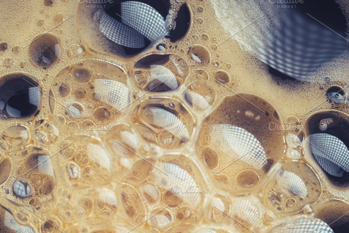 Coffee bubbles, a Background Graphic by outlinez (Photo 2 of 11)