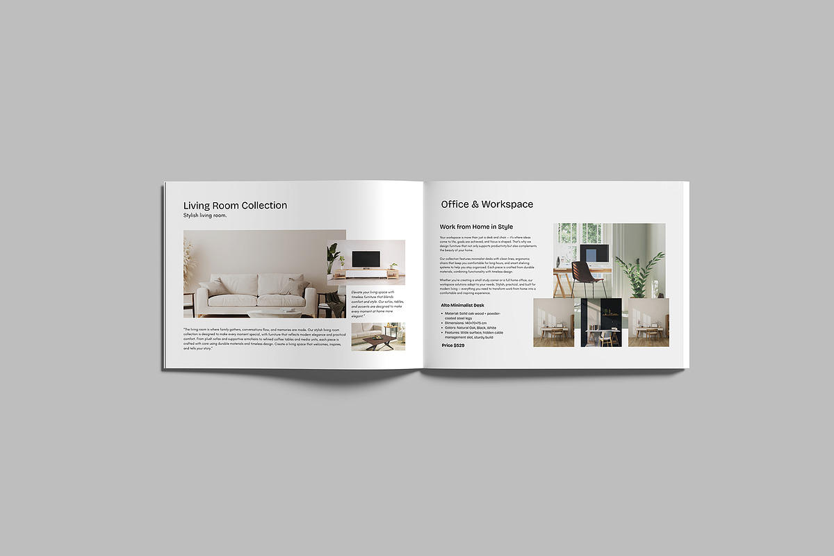 A4 Landscape Magazine Mockup, a Magazine Template by graphictime (Photo 5 of 10)