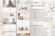 Squarespace Website Template Design, a Squarespace Template by Under My Cozy Roof (Thumbnail 4 of 11)