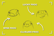 a bunch of frogs (8 SVGs), an Animal Illustration by Bonfloret Studio (Thumbnail 4 of 5)