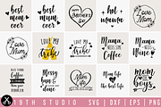 Mom, Mum SVG Bundle | MB23, an Illustration by Craft House SVG (Thumbnail 2 of 4)