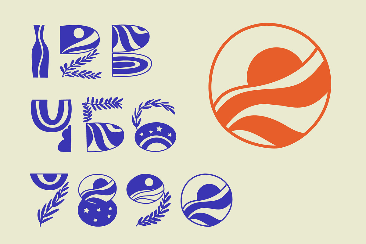 Boho Spring. Display Font, a Symbol Font by DearLetters (Photo 5 of 7)