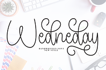 Wednesday | Script Font