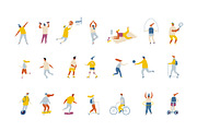 400+ Set of flat vector people, a Person Illustration by Vector_Art (Thumbnail 19 of 24)