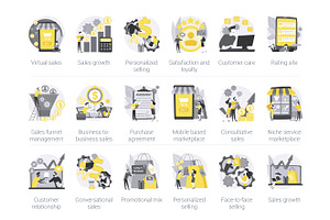 120 Business Illustrations Pack V.2