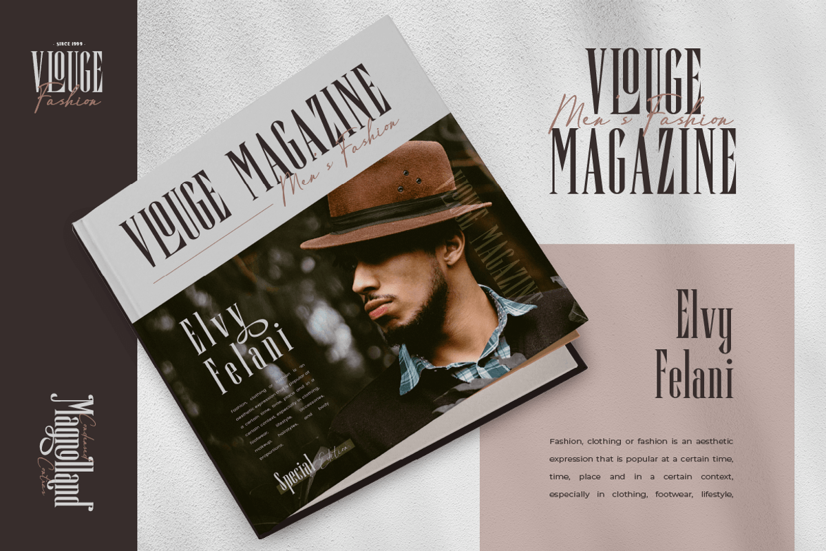 Magnolland, a Serif Font by kerismaker (Photo 11 of 12)
