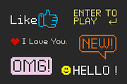 Pixidot mayhem, a Symbol Font by takoliko (Thumbnail 2 of 13)