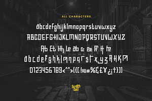 Scratch Out - Urban Brush Font