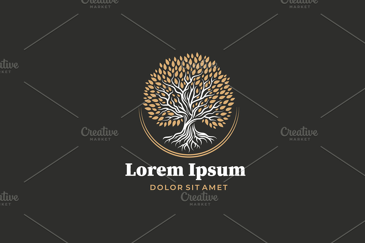 Abstract tree logo icon., a Branding & Logo Template by lettett