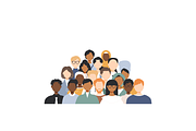 Group of people collection, a Person Illustration by Stafeeva (Thumbnail 6 of 6)