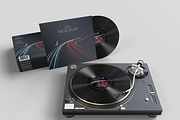 Vinyl Record Mockup 2, a Hoody Mockup by KIPET (Thumbnail 8 of 14)