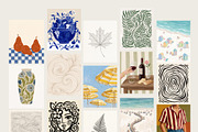 CONTEMPORARY ART PRINTS - 200 Bundle, a Background Graphic by Tomasz Ganclerz (Thumbnail 13 of 14)