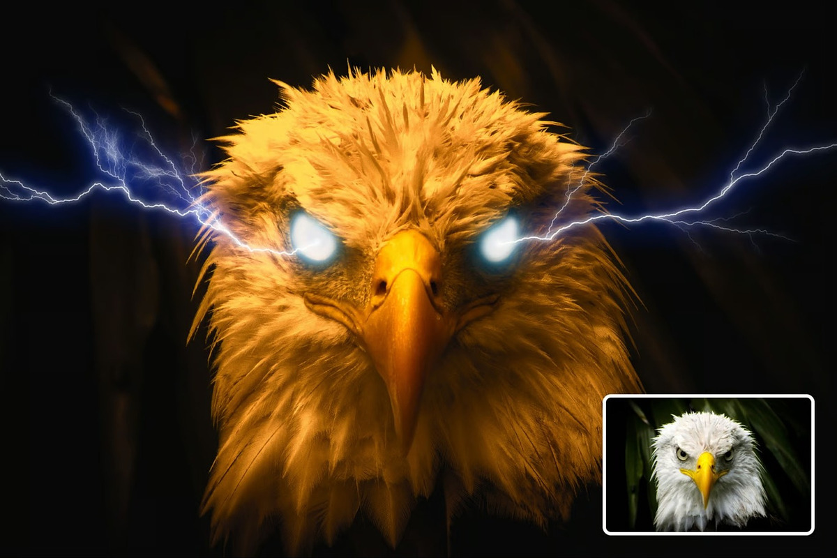 Glowing Eyes Photo Effects, an Action Add-On by Hubzway (Photo 3 of 6)