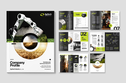 Company Profile Brochure Template, a Brochure Template by BrandPacks