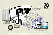 Retro Spot Stock | Delivery, a Transportation Illustration by StudioWorks (Thumbnail 2 of 2)