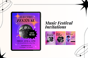 30 Gradient Invitation Template, a Templates & Theme by TemplateCastleStore (Thumbnail 6 of 10)