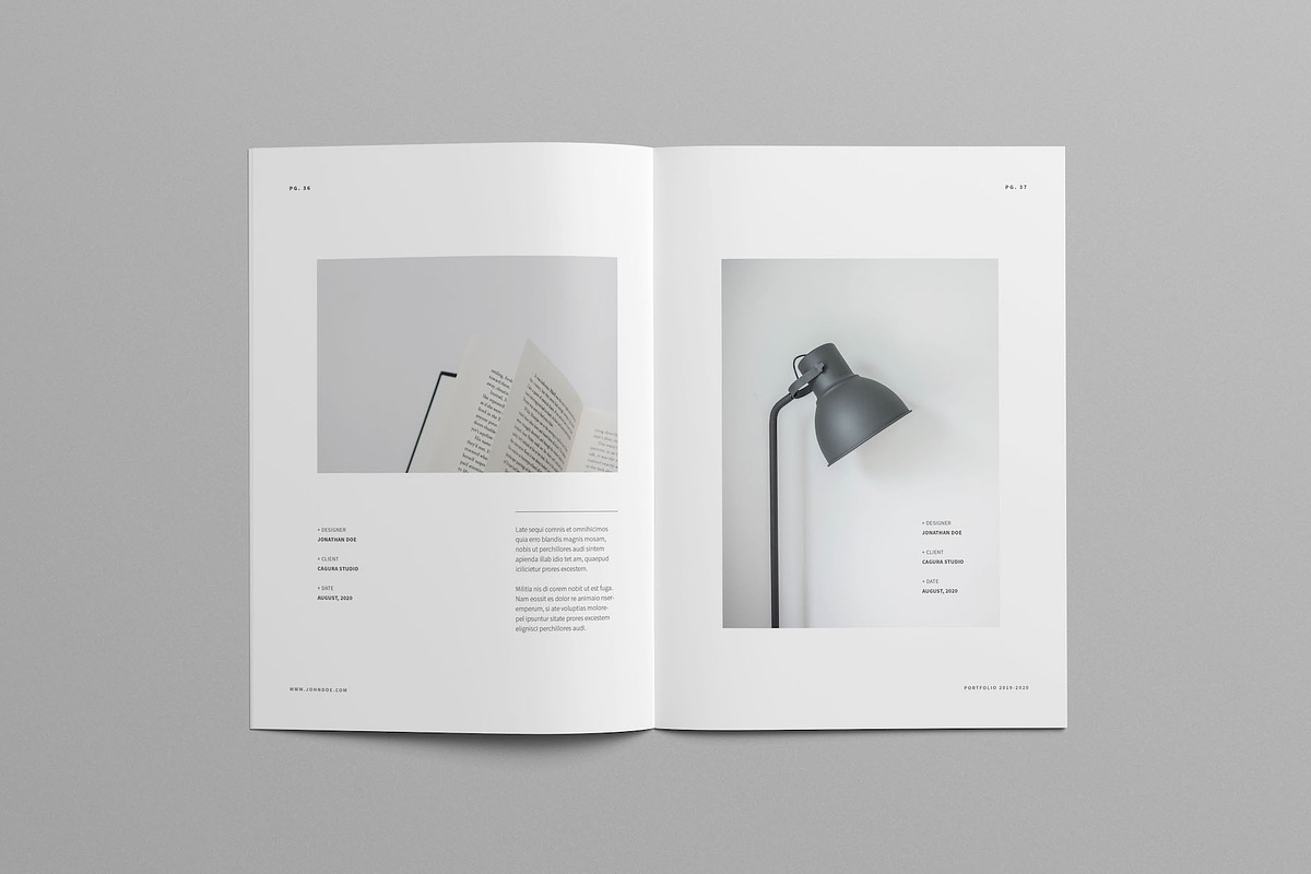 Minimal Portfolio, a Brochure Template by Meenom Templates (Photo 15 of 20)