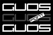 Guds - Futuristic Display Font, a Sans Serif Font by Typeagle (Thumbnail 4 of 10)