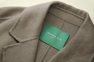 Logo Mockup Label Tag Coat