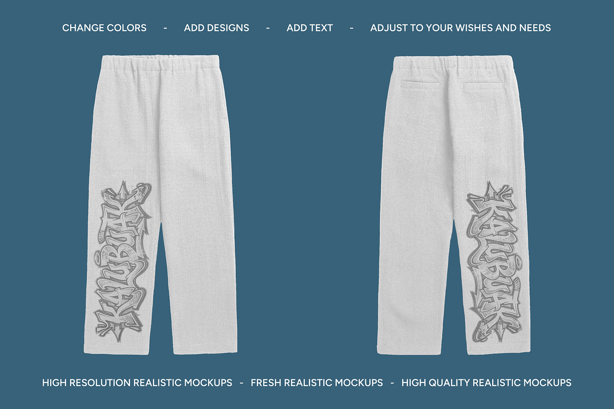 Streetwear Mockup, Clothing Mockup, an Advertising Mockup by AtelierDuVow (Photo 7 of 10)