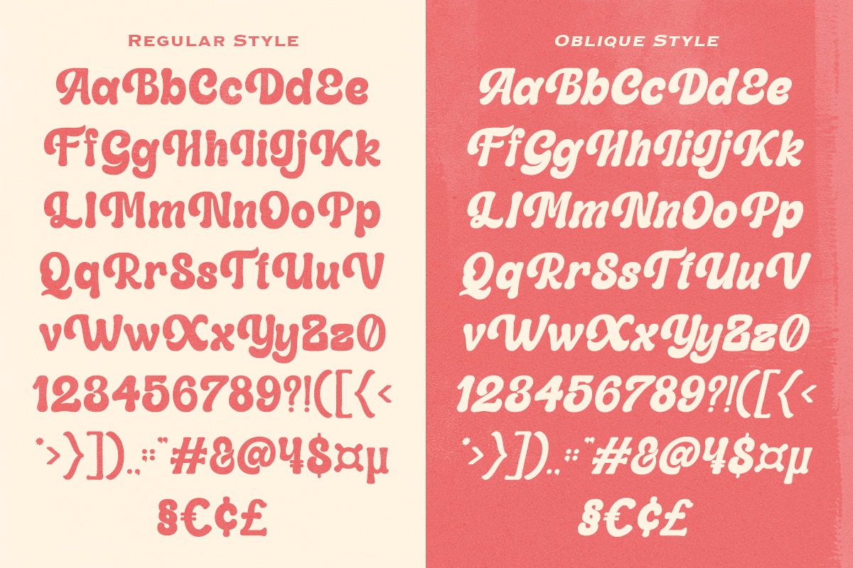 Mantige - Chunky Retro Font, a Serif Font by Pandeka Studio (Photo 12 of 13)