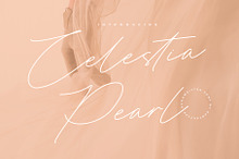 Celestia Pearl Handwritten Font