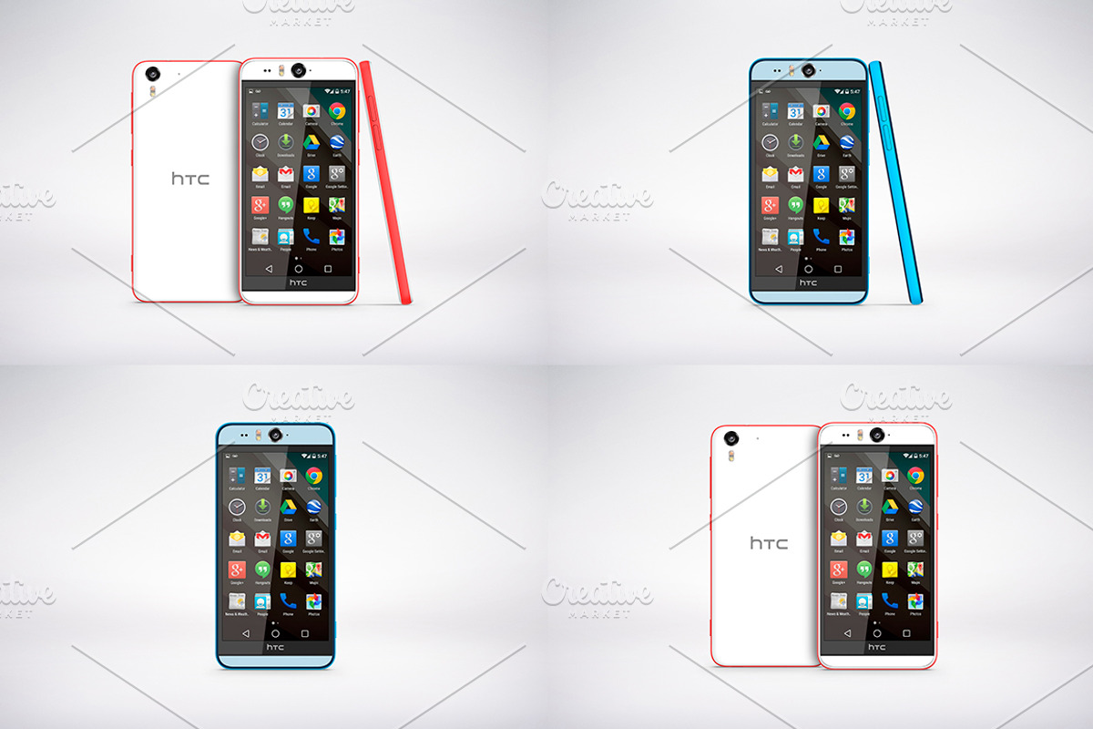 HTC Desire EYE Photorealistic Mockup, a Device Mockup by Alex_Yanko (Photo 4 of 5)