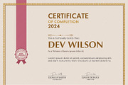 Professional Certificate Designs, a Stationery Template by MRI STUDIO (Thumbnail 7 of 11)