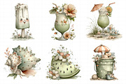 Whimsical Summer Clipart, an Illustration by Daily.Designs (Thumbnail 5 of 7)