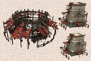 Isometric Ancient City Pack, an Object Graphic by Beatheart Creative Studio (Thumbnail 35 of 77)